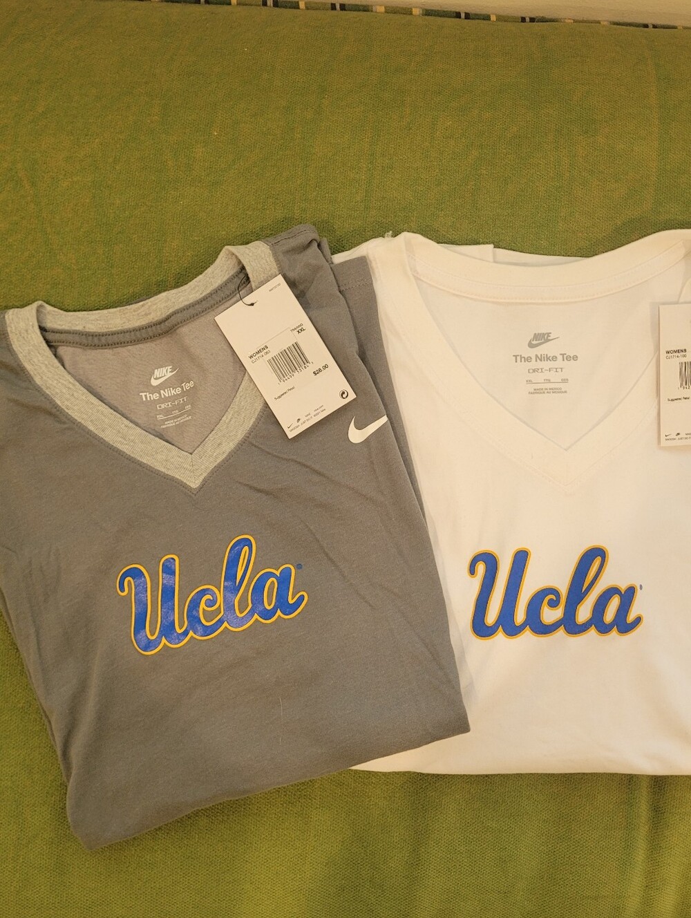 NWT 2 UCLA Nike Tees Womans Size XXL